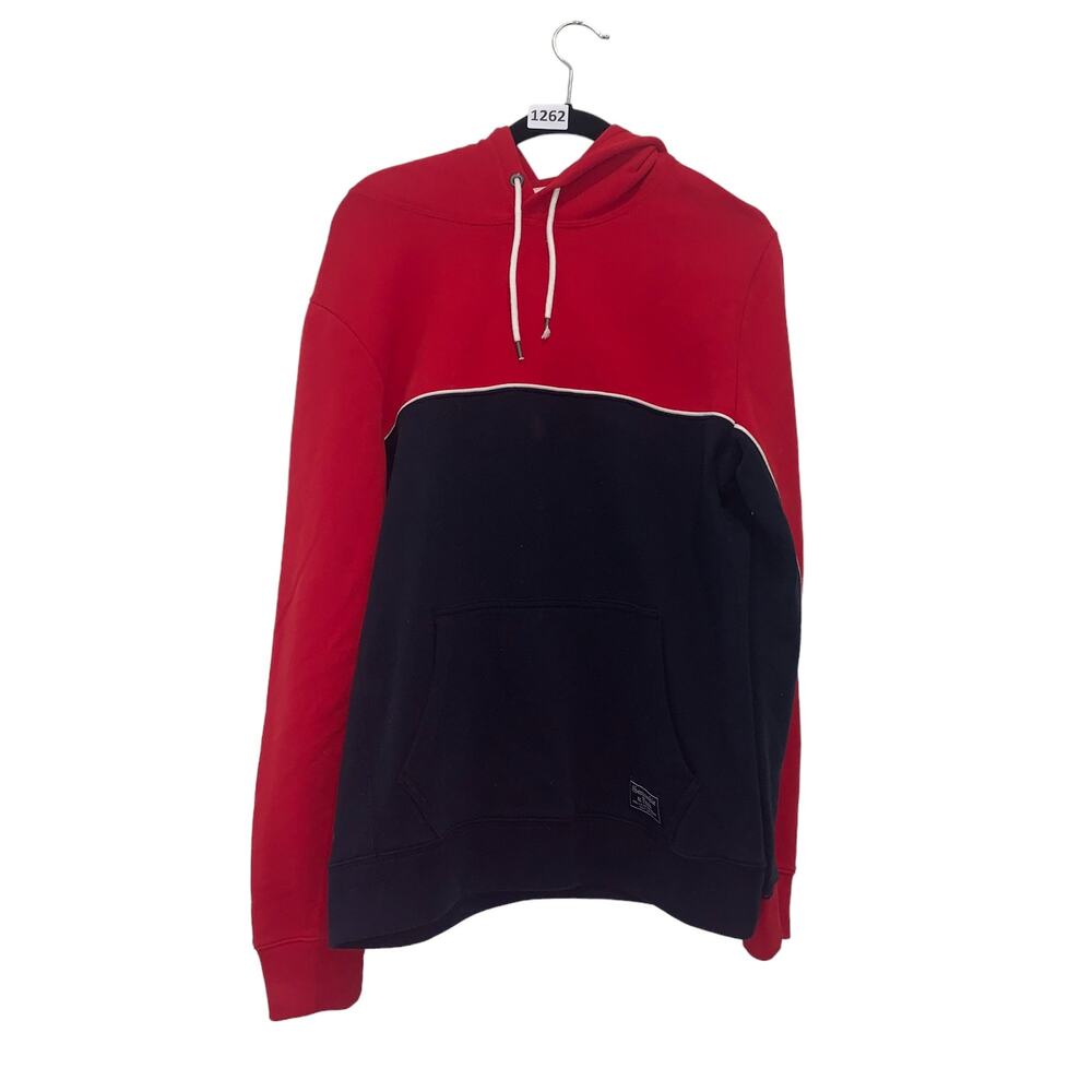 Y2K Colorblock Abercrombie & Fitch Men's Hoodie SM Preppy